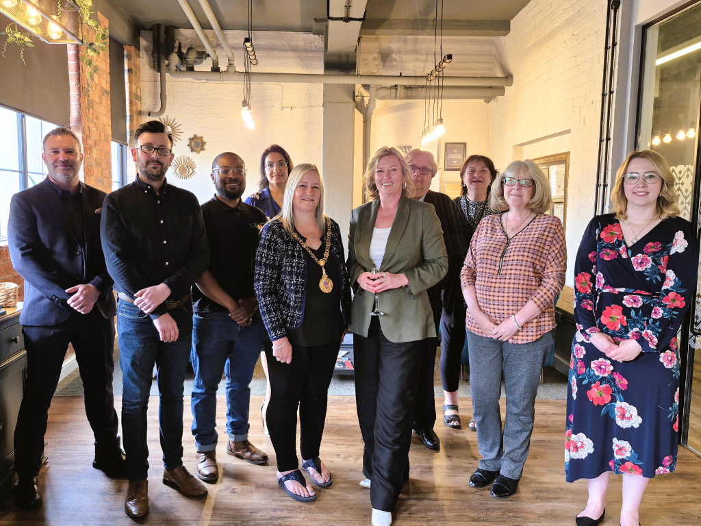 The Mayor of Walsall visit West Midlands House