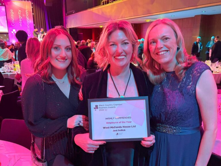 A Moment of Pride: Winning Highly Commended at the Black Country Chamber Awards